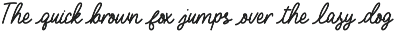 Riamon - lines stylish script font preview
