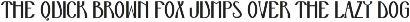 Challio Futuristic Display Font font preview