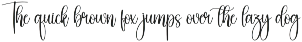 Sometimes | Script Font preview