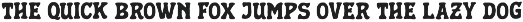 Haunted Night Display Font preview