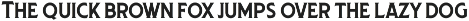 Hoektand Typeface preview