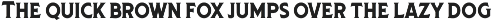 Hoektand Typeface preview