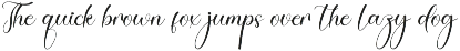 Smithson | Script Font preview
