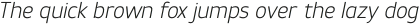 Prox Extra Light Italic otf (200)