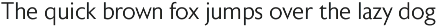 Astoria Sans preview