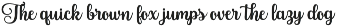 Blanton Script preview