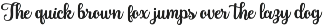 Blanton Script preview