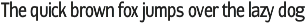 Contra Condensed preview