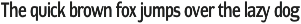 Contra Condensed preview
