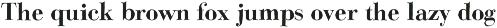Bodoni Classic Hand preview