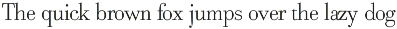 Bodoni Classic Text preview