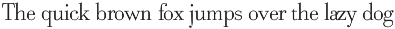 Bodoni Classic Cyrillic preview