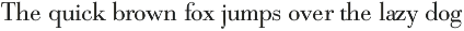 Bodoni Classic Cyrillic preview