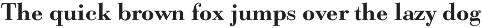 Bodoni Classic Cyrillic preview