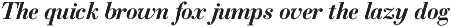 Bodoni Classic Cyrillic preview