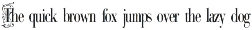 Bodoni Classic Deco Two preview