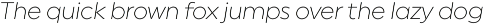 Uniform Italic preview