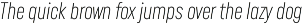 Uniform Italic preview