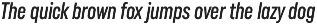 Uniform Italic preview