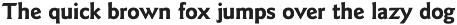 Goudy Sans FS preview