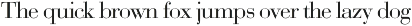Bodoni Display FS font preview