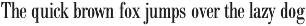 Bodoni Recut FS preview