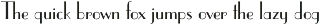 Parisian FS font preview