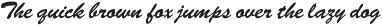 Brush Script FS preview