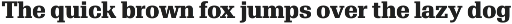 TradaSerif preview