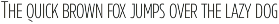 Rleud Condensed preview