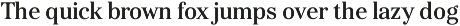 Kostic Serif preview