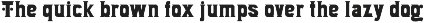 Number514 font preview