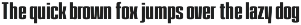 House Sans preview