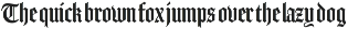 Amador font preview