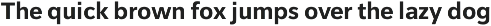 Vernacular Sans preview