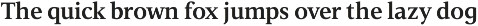 Vernacular Serif preview