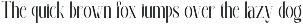 Abika family font preview