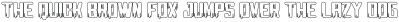 Haunted City Outline otf (400) Sample