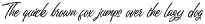 The Swirtland - Script Font preview