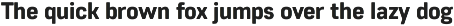 Core Sans R preview