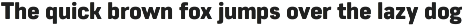 Core Sans R preview