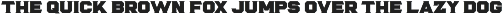 Flux Urban font preview
