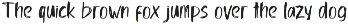 HandRush Handwriting Font preview