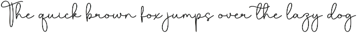 Sunday | Script Font preview