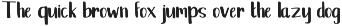 Dadakan font preview