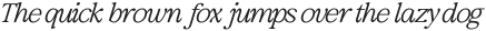 Results Letter  Thin Italic otf (100)