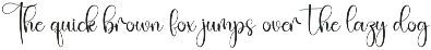 Monday | Script Font preview