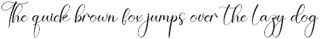Outside | Script Font preview