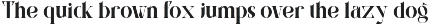 Atlasic font preview