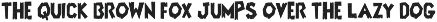 Kaiju Typeface font preview